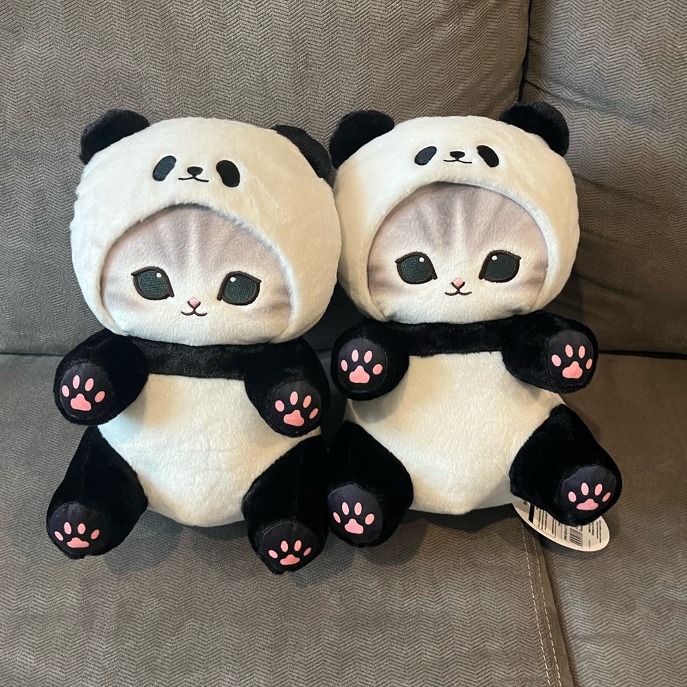 Mofusand 11 inch Panda Plush and Mofusand 11 inch Panda Plush